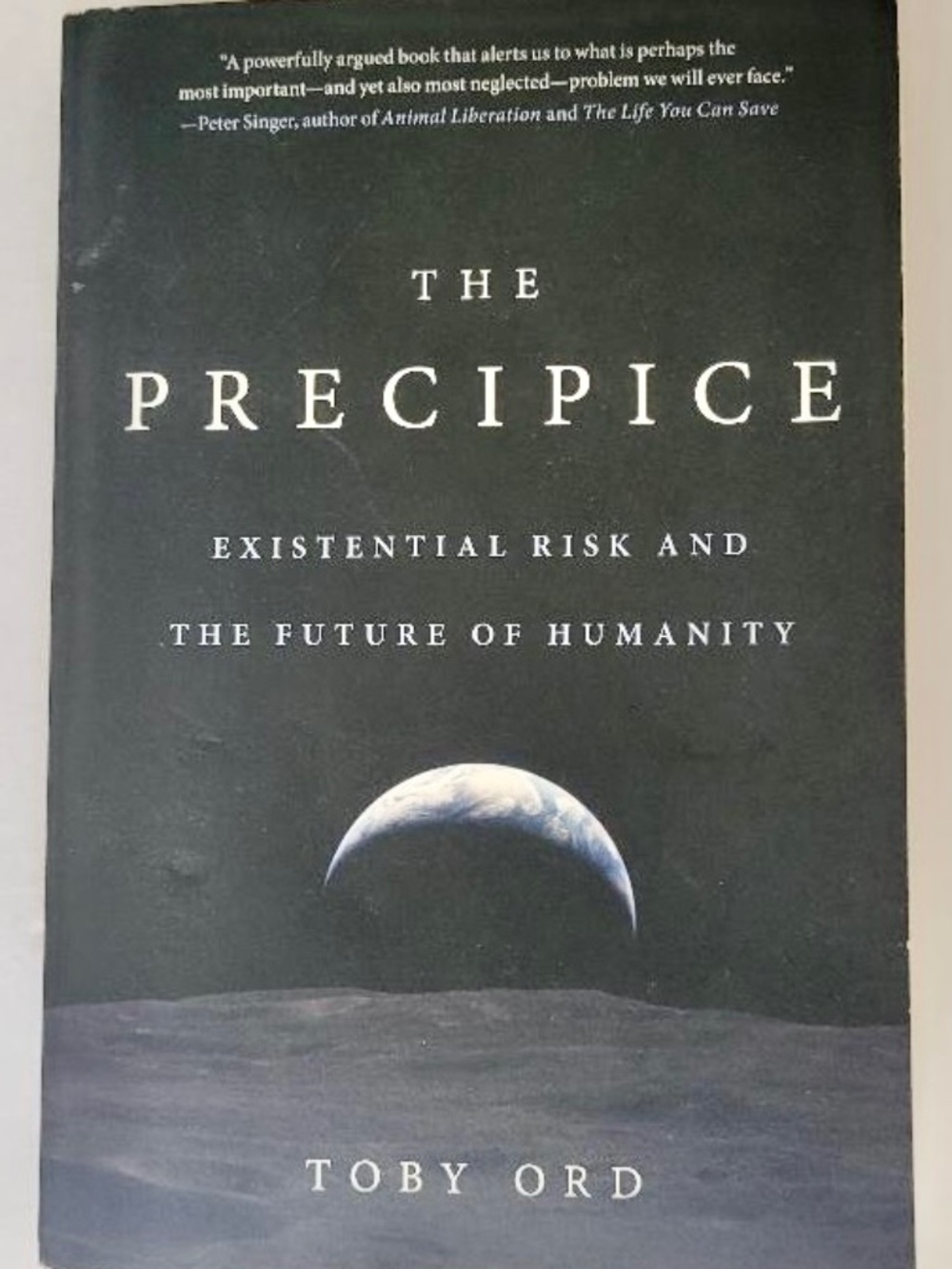 The Precipice by Toby Ord Softcover Book